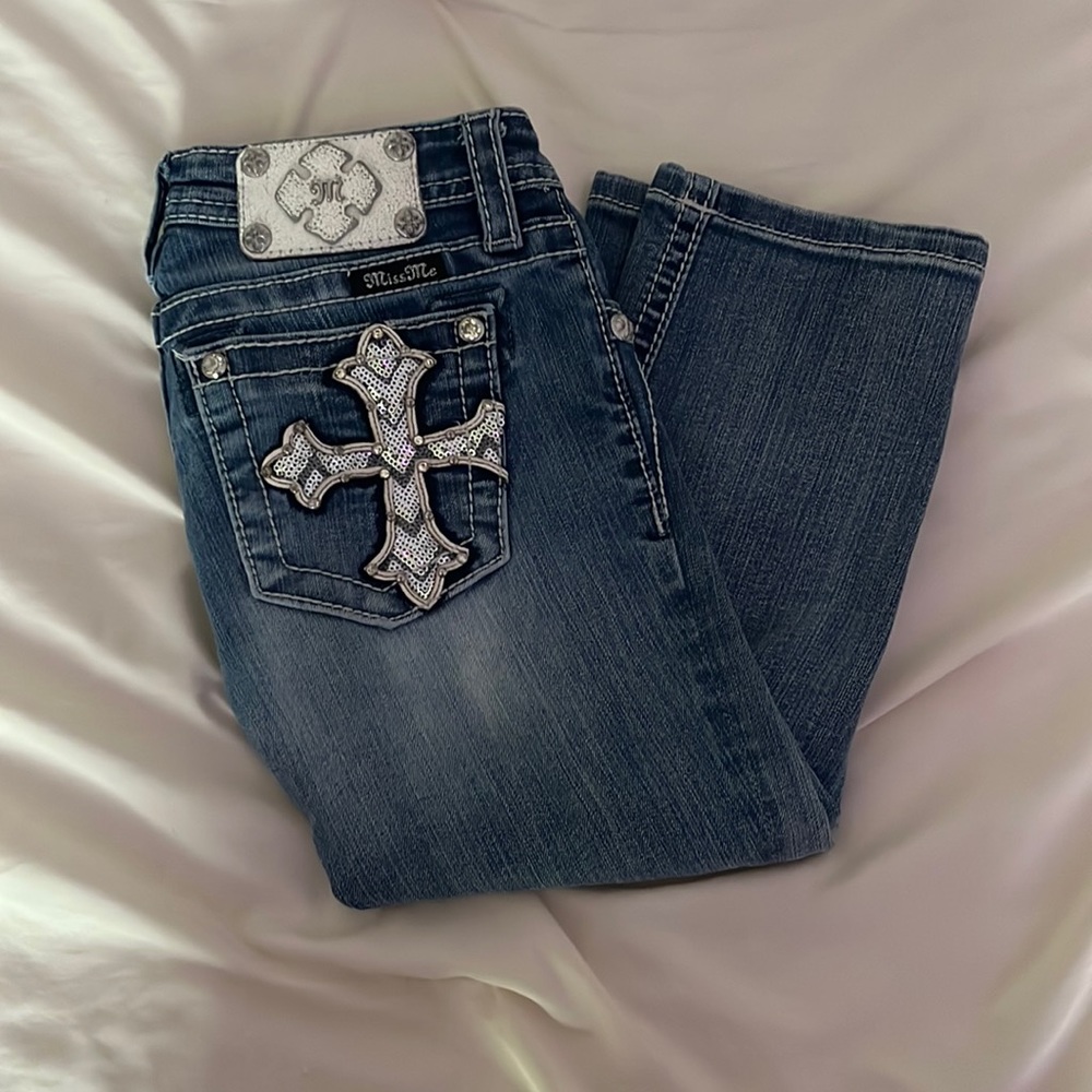 Miss Me Kids Capri Jeans